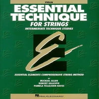 Alapvető elemek: a húrok alapvető technikája: hegedű