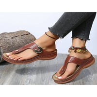 Avamo Comfort Thong Style Flip Flops szandál nőknek íves Támogatással a kényelmes séta nyári cipőhöz