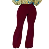 Paille női magas derék bő nadrág Stretch Beach Bottoms Bell-bottomed napi viselet Loungewear nadrág