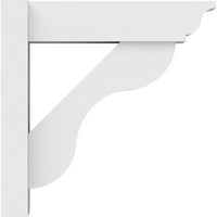 5 W 16 D 16 H Carmel építészeti fokozatú PVC Outlooker hagyományos végekkel