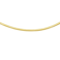 14k sárga tömör arany klasszikus Omega lánc 18 hosszú gyémánt vágott nyaklánc Bo Fogócsattal