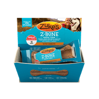 Zuke's Z-Bones természetes ehető fogorvosok tiszta sárgarépa-ropogós kutya-kezek, 1. oz
