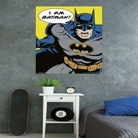 DC Comics-Batman - én vagyok Batman fali poszter, 24 36