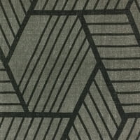 Városi üzlet geometriai beltéri szürke szögek szőnyege, 46