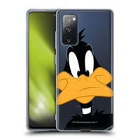 Fej tok hivatalosan engedélyezett Looney Tunes karakterek Daffy Duck puha gél tok kompatibilis a Samsung Galaxy S FE