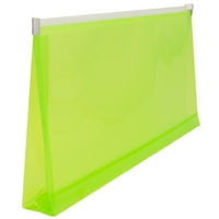 Műanyag Zip borítékok, 5x10, 12 csomag, Lime zöld