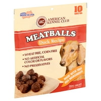 American Kennel Club kacsa recept húsgombóc, kutyakevelek, csomag, oz