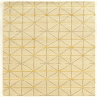 Linon Home Dekor Aspire Area Rug Collection, Ivory and Grey, 5 '8'