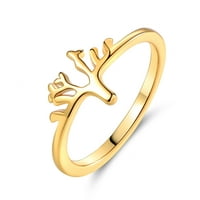 Peermont 18K aranyozott jávorszarvas gyűrű