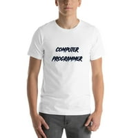 3XL számítógépes programozó Slasher Stílus Rövid ujjú pamut póló Undefined Ajándékok
