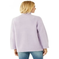 Scoop női hangulatos tölcsér nyaki tunika pulóver