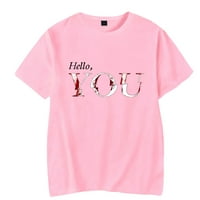 A' You ' szezonban Hello You Merch Tee póló logó nyári férfiak női póló Rövid ujjú felső
