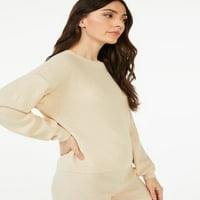 Scoop A női szilárd pulóver pulóver