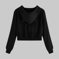 Kardigán női könnyű zseb ing cipzár Hosszú ujjú pulóverek kapucnis pulóver kabát kabát fekete Méret 5XL
