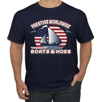 Vad Bobby, Vintage Retro USA Prestige Worldwide vicces hajók és kapák férfi grafikus póló, haditengerészet, X-nagy