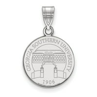 Fehér ezüst medál medál Georgia NCAA Déli Egyetem 15