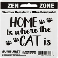 A Sunburst Systems otthonában a macska az időjárás -ellenálló, eltávolítható időjárással szemben ellenálló, eltávolítható