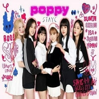 Stayc-Poppy-limitált kiadás-incl. DVD + kereskedelmi kártya-CD