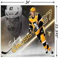 Pittsburgh Penguins-Sidney Crosby Fali Poszter, 22.375 34