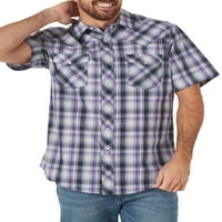 Wrangler férfiak nyugati rövid ujjú kockás ing