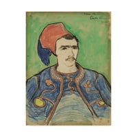 Vincent Van Gogh, a „Zouave” vászon művészete védjegye