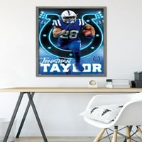Indianapolis Colts-Jonathan Taylor Fali Poszter, 22.375 34 Keretes